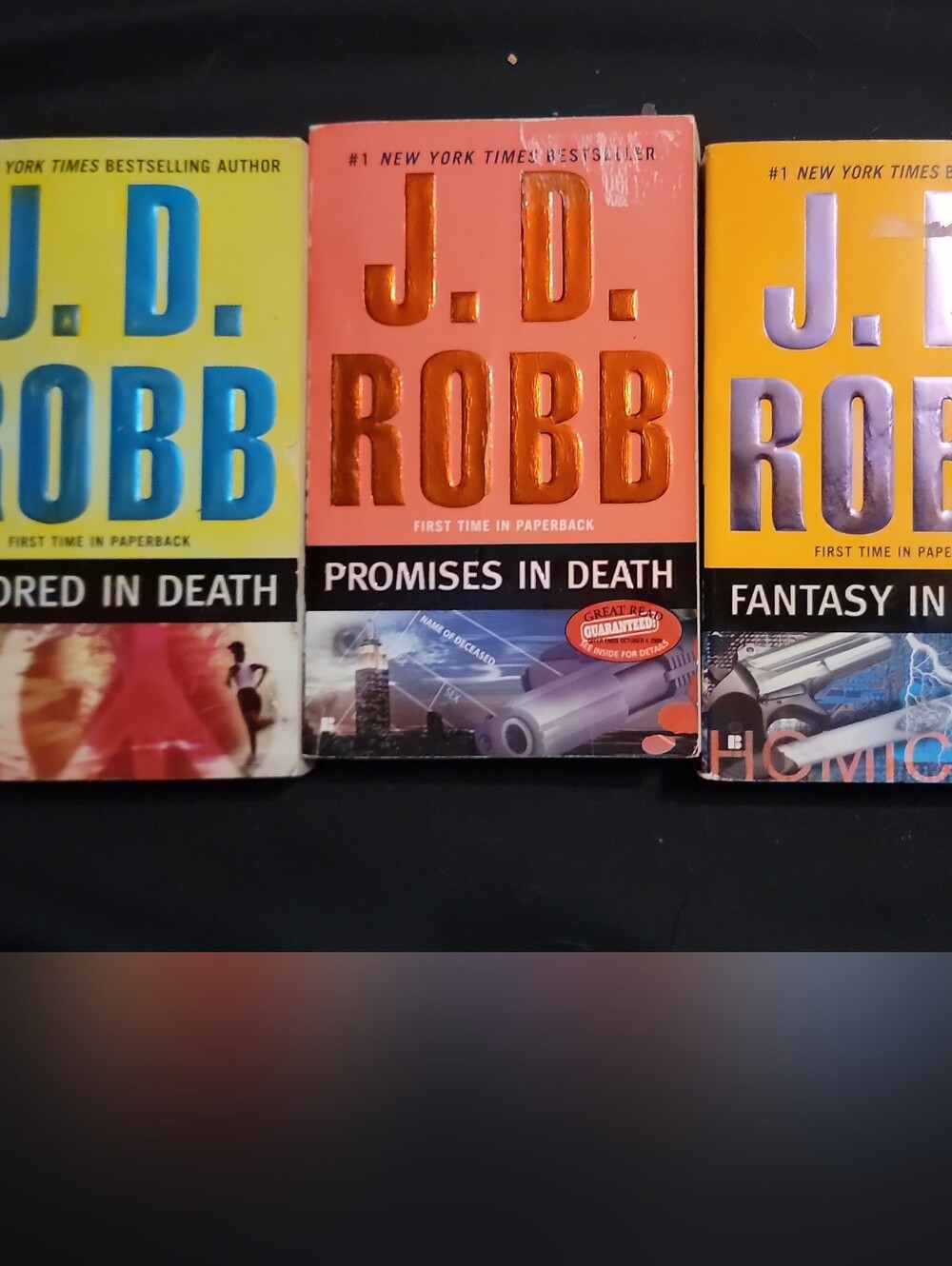 J.D. Robb Paperback Books